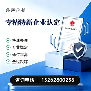 宝鸡专精特新企业申报服务