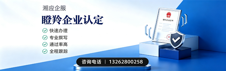 宝鸡瞪羚企业认定申报服务
