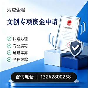 宝鸡文创专项资金申报服务